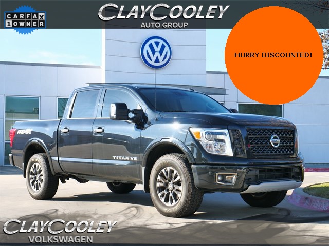 used nissan titan pro 4x